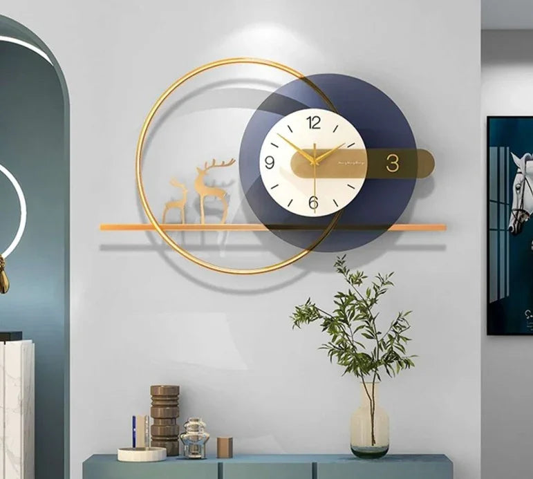 Metal Wall Clock Style 25